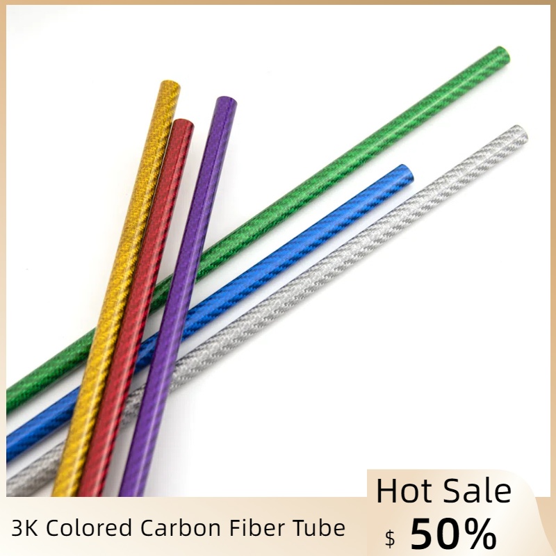 Rc Hobby Youtube - 2Pc 3K Colored Carbon Fiber Tube