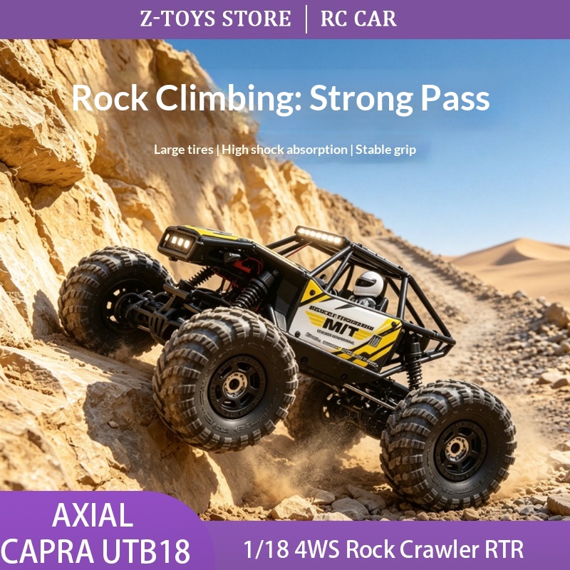 Rc Hobby Grade Crawler - AXIAL Capra UTB18 1/18 4WS RC