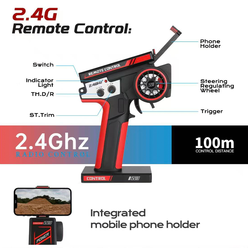 75 KM/H WLtoys 124016 V8 RC Ca - Rc Hobby Grade Drift Car ulasan dan harga