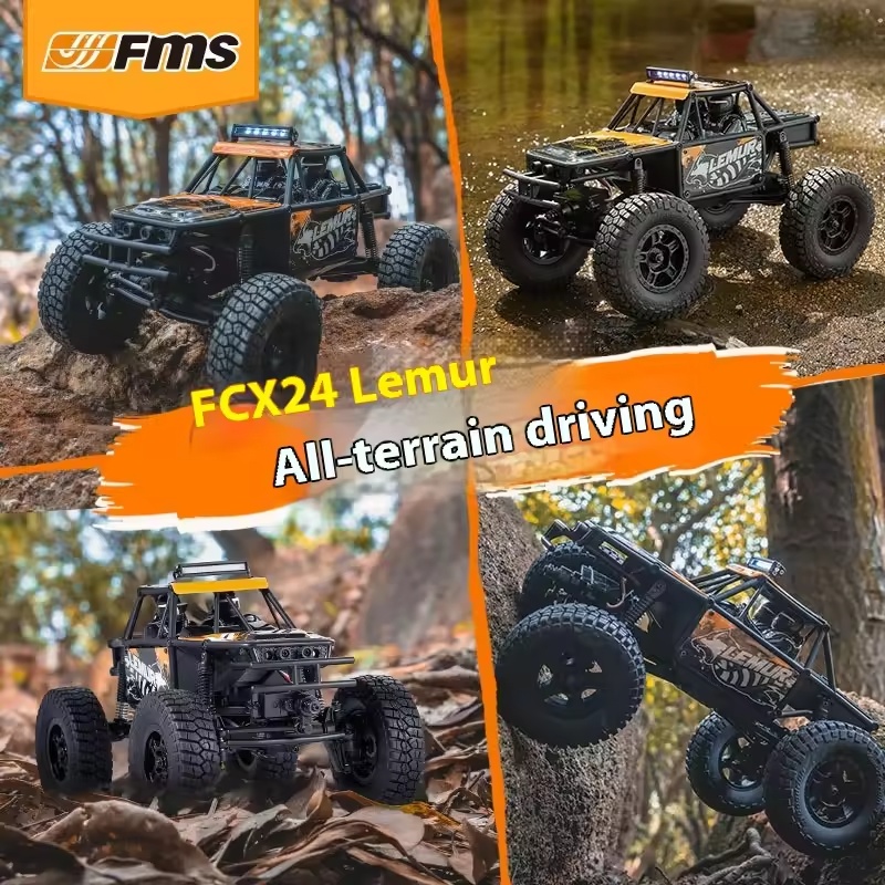 FMS FCX24 Lemur 1:24 Amphibiou - Rc Hobby Grade Crawler ulasan dan harga