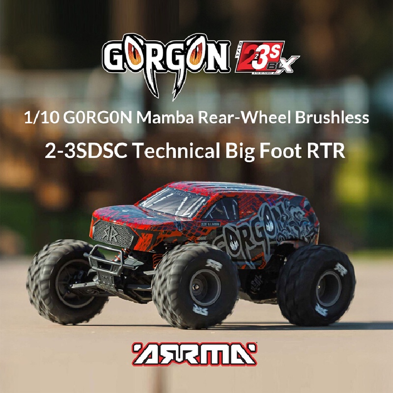 Arrma Gorgon RTR Brushless RC  - Rc Hobby Monster Truck ulasan dan harga