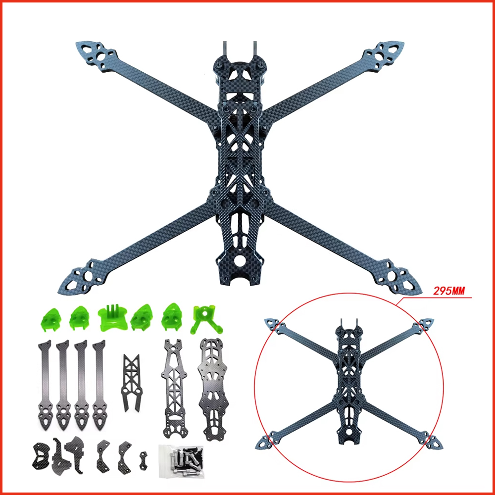 1pcs Mark4 Mark 4 HD 7inch 295 - Fpv Racing Quadcopter ulasan dan harga