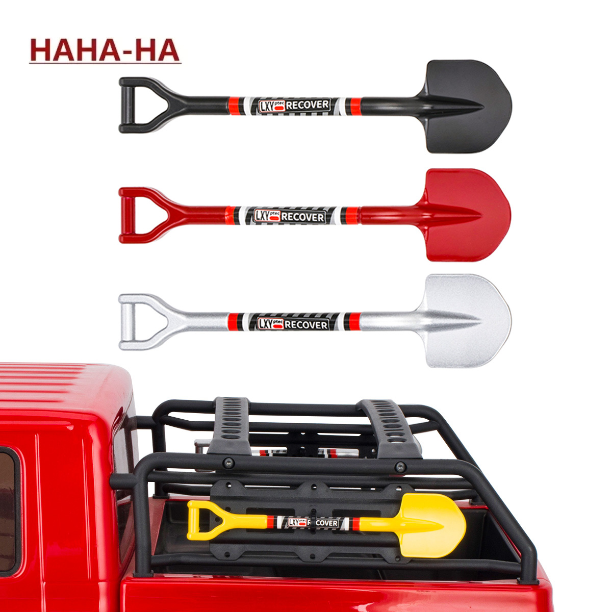 Simulated Metal Shovel Decorat - Rc Hobby Tools ulasan dan harga