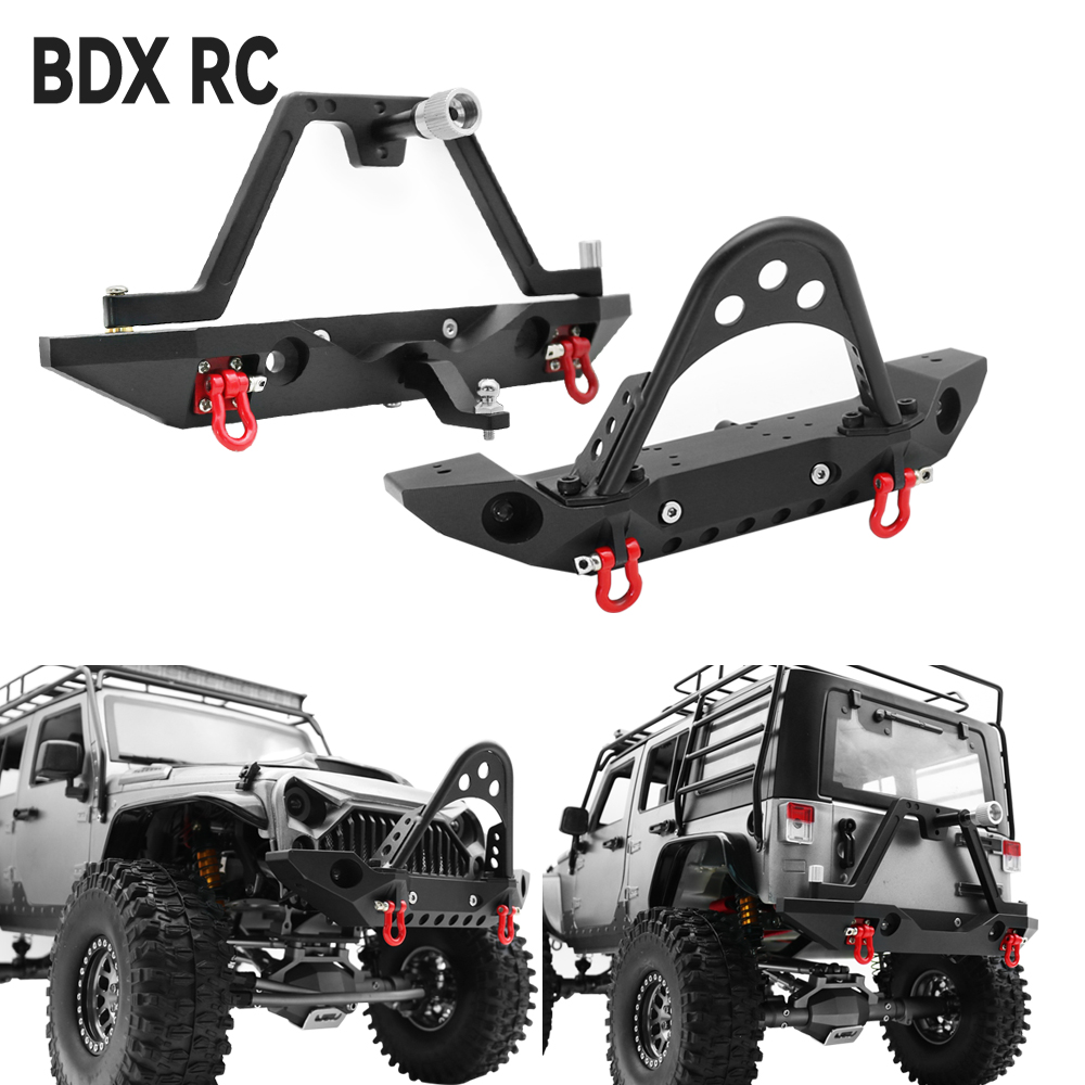 Metal Front Rear Bumper with S - Rc Hobby Grade Crawler ulasan dan harga