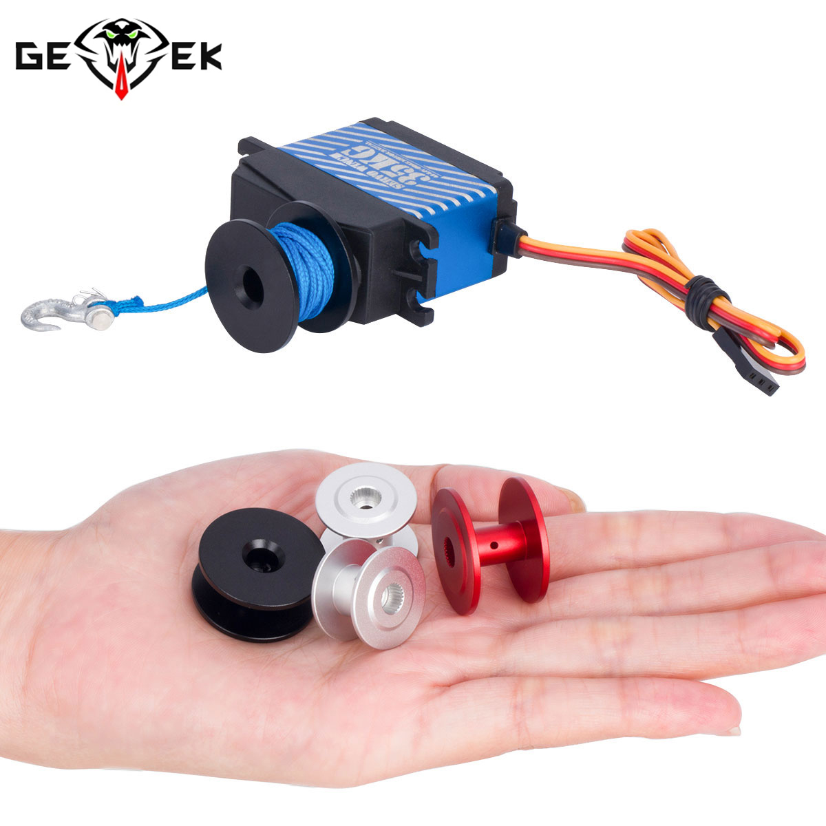 25t Steering Gear Servo Winch  - Rc Hobby Tools ulasan dan harga