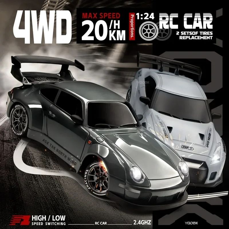 4WD RC Drift Car 2.4GHz 4x4 Ra - Rc Hobby Grade Drift Car ulasan dan harga