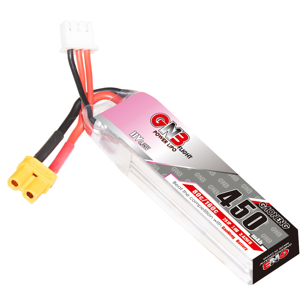 GNB LiPo Battery HV 2S 7.6V 45 - Fpv Racing Quadcopter ulasan dan harga